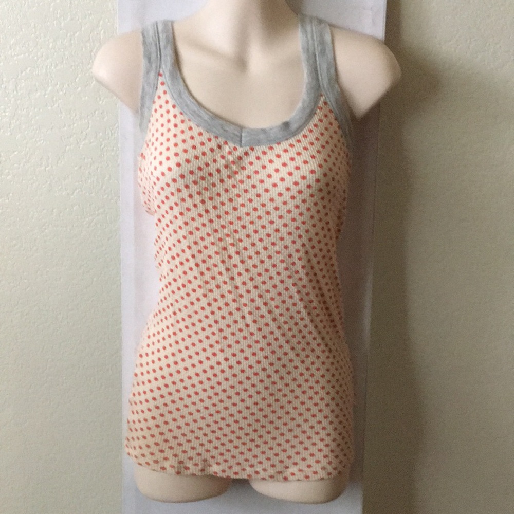 EUC Anthropologie Zoey Polka Dot Cami SM $48 Boho